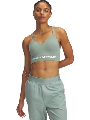 Under Armour Vanish Seamless Low Bra Kadın Yeşil Antrenman Sporcu Sütyeni 1384417-348
