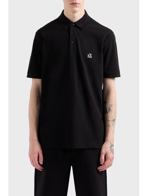 Armani Exchange Pamuk Regular Fit Düğmeli Polo Yaka T Shirt Erkek Polo Yaka T Shirt XM000367 AF13022 UC001