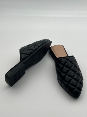 Mod Derma Suni Deri Kadın Ev Terliği