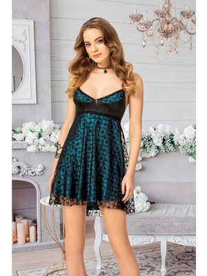 Hotflirt Bayan Gecelik 2996 - Yeşil - M