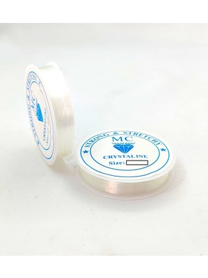 0,2-0,4 MM ŞEFFAF DÜZ MİSİNA İP  (48 METRE)