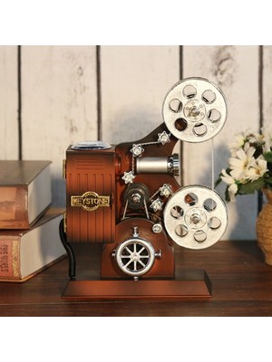 Wolawood Sinemaskop Müzik Kutusu ve Klaket Fotoğraf Albümü Hediyelik Ikili Set – Özel Tasarım, Nostaljik Müzikal ve Dekoratif Hediye Paketi