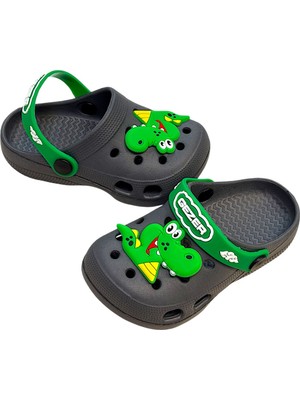 Önü Kapalı Çocuk Crocss Model Günlük Ev Okul Havuz Sandalet Terlik