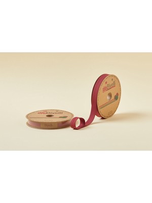 Biyelli Koton Katlı D04 Bordo 2 cm 25 Metre %65 Koton %35 Polyester