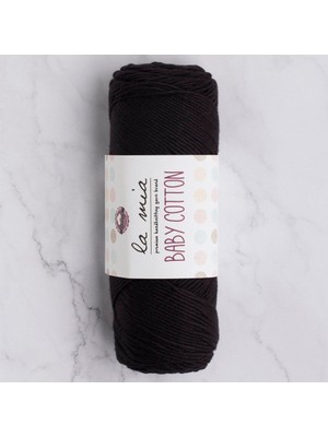 La Mia Baby Cotton Siyah El Örgü İpi - L006 - 33647