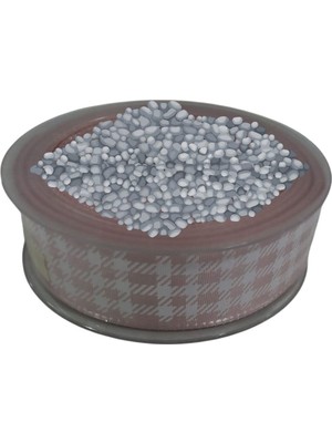 Dervis'İN Tafta Ekoseli Kurdele 25 mm Pudra 2 Metre