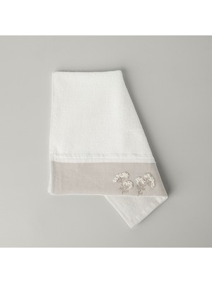 Linens Nora Bambu El Havlusu 30X45 cm Ekru