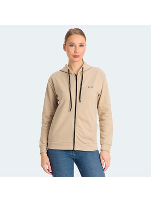 Slazenger Kınet Kadın Sweatshirt Bej