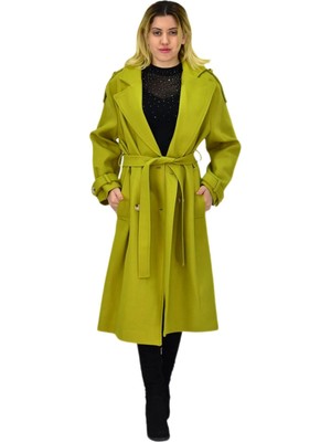 Kadın Uzun Kaşe Kaban BGL-ST04117