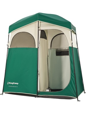 Kingcamp Marasusa Iı Double Çiftli Duş ve Tuvalet Çadırı Green