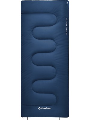 Kingcamp Snowflake 400 Ultra -15°c Uyku Tulumu Navy Sol F.