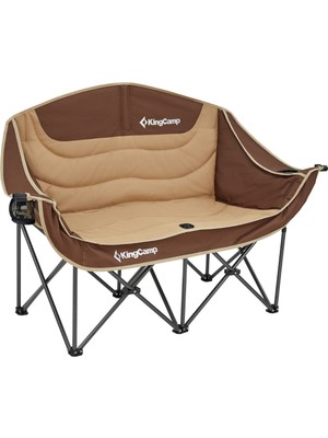 King Camp Kingcamp Loveseat Double Çift Kişilik Katlanır Kamp Sandalyesi Coffee