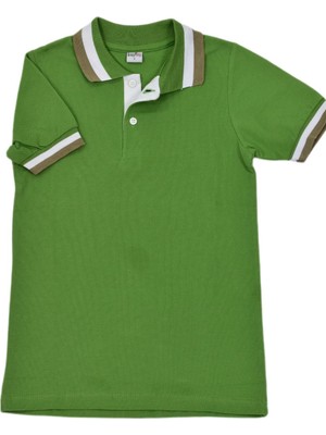 Kolej Polo Yaka Tişört Yeşil Imm Bgl-Imp-O-M