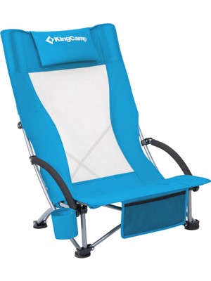 King Camp Kingcamp Lilac High Comfort Plaj ve Dinlenme Sandalyesi Blue