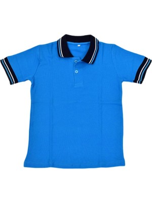 Baglan Kolej Turkuaza Mavi Tişört BGL-ST02243