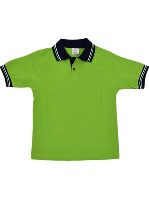 Baglan Kolej Polo Yaka Tişört Açık Yeşil Bgl-K-Ys-1