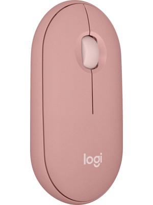 Logitech M350s Pebble 2 Bluetooth Kablosuz Sessiz Kompakt Mouse - Pembe