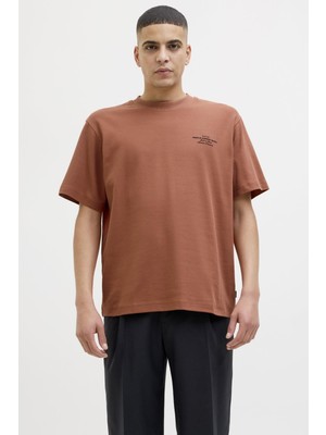 Jack & Jones Jprblachad Brandıng Ss Crew Neck Tee Sn