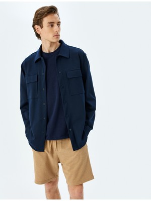 Koton Cep Detaylı Mini Beli Bağcıklı Şort