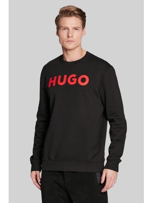 Hugo Boss Erkek Sweatshirt Siyah