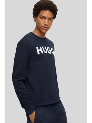 Hugo Boss Erkek Sweatshirt Lacivert