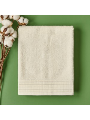 Evidea Soft Premium Yüz Havlusu - Beyaz - 50X90 cm