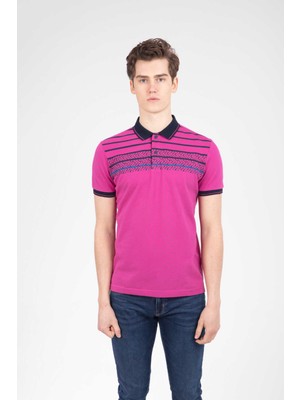Brent Polo Erkek Tişört Pembe
