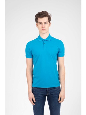 Parker Polo Erkek Tişört Turkuaz