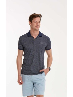 Voltaj Brad Polo Erkek Tişört Lacivert