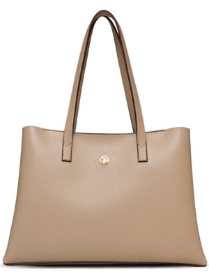 U.S. Polo Assn. Kadın Omuz Çanta Bej Us25186