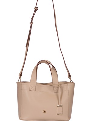 Bej U.s. Polo Assn. Kadın Omuz Çantası US25188
