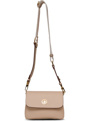 Bej U.s. Polo Assn. Kadın Postacı Çantası US25135