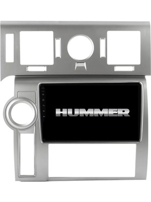 Hummer H2 - Araç Multimedya Ekran - 6gb 128GB - S - Silver - 2008 - 2009 - 9 Inch - Upg - Myway