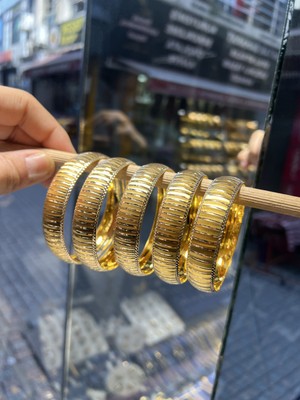 Erdem Kuyumculuk 14 Ayar Altın Bilezik Şarnel