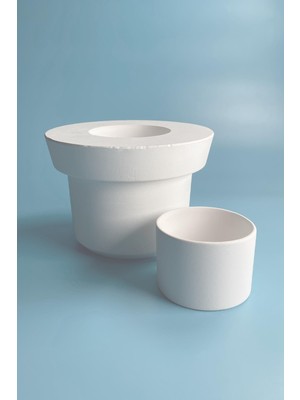 Luna Kupa Kulpsuz - Alçı Kalıp