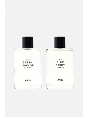 Zara Blue Spırıt Summer + Green Savage Summer Edt 2 x 90 ml
