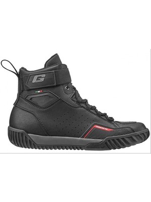 Gaerne G-Rocket Siyah Motosiklet Bot CE Onaylı Korumalar ile Su Geçirmez Mikrofiber Tasarım