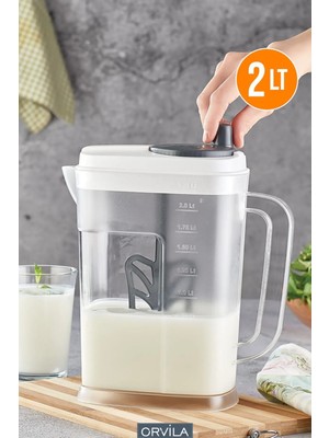 Mikser Çırpıcı Karıştırıcı Sürahi 2 Lt | Limonata Ayran Içecek