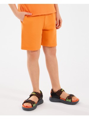 Skechers B Essentials Sweatshort Büyük Erkek Çocuk Turuncu Şort Sk2510144-701