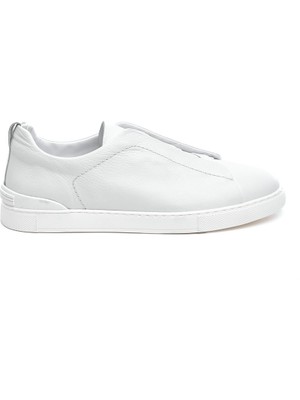 Derinet Comfort Taban Hakiki Deri Lastik Bağcıklı Erkek Sneaker