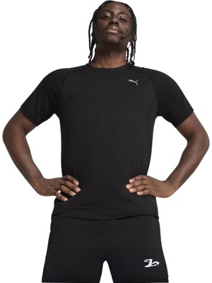 Puma Run Velocity Tri-Blend Siyah Erkek Tişört 52660301