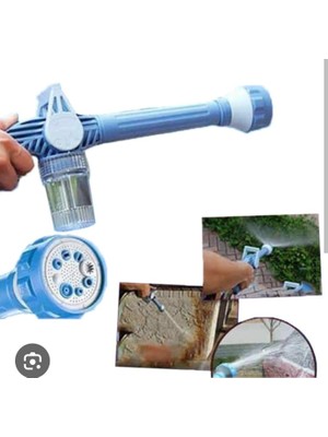 Upeka Water Basınçlı Deterjanlı 8 Fonksiyonlu Yıkama Tabancası 8 Farklı Püskürtme