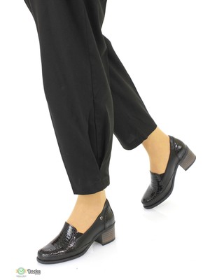 Mammamia Kadın  Deri  Alçak Topuklu Klasik Ayakkabı M26YA3330