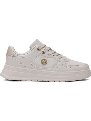 U.S. Polo Assn. 101946742 5p Emora 5fx Kadın Klasik Sneaker Bej