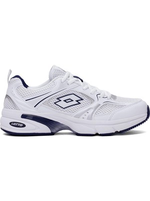 Lotto 101938217 5m Athens 5fx Kadın Klasik Sneaker Beyaz - Lacivert