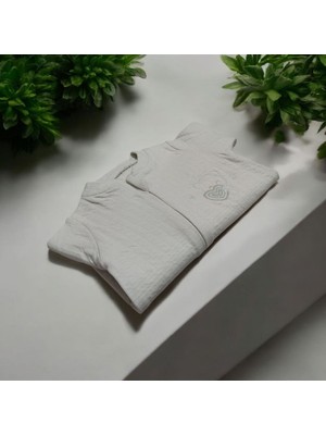 Unisex Patikli Tulum Fermuarlı Fil Detaylı 3-6-9