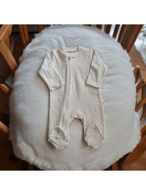 Unisex Patikli Tulum Fermuarlı Fil Detaylı 3-6-9