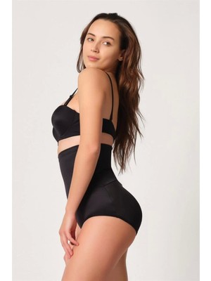 Miraxx Siyah Emay 2005 Bel Korseli Pop Up