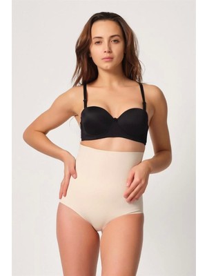 Miraxx Ten Emay 2708 Lazer Yüksek Bel Kesim Slip Korse