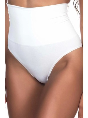 Miraxx Beyaz Emay 2039 Double Brazil Korse
